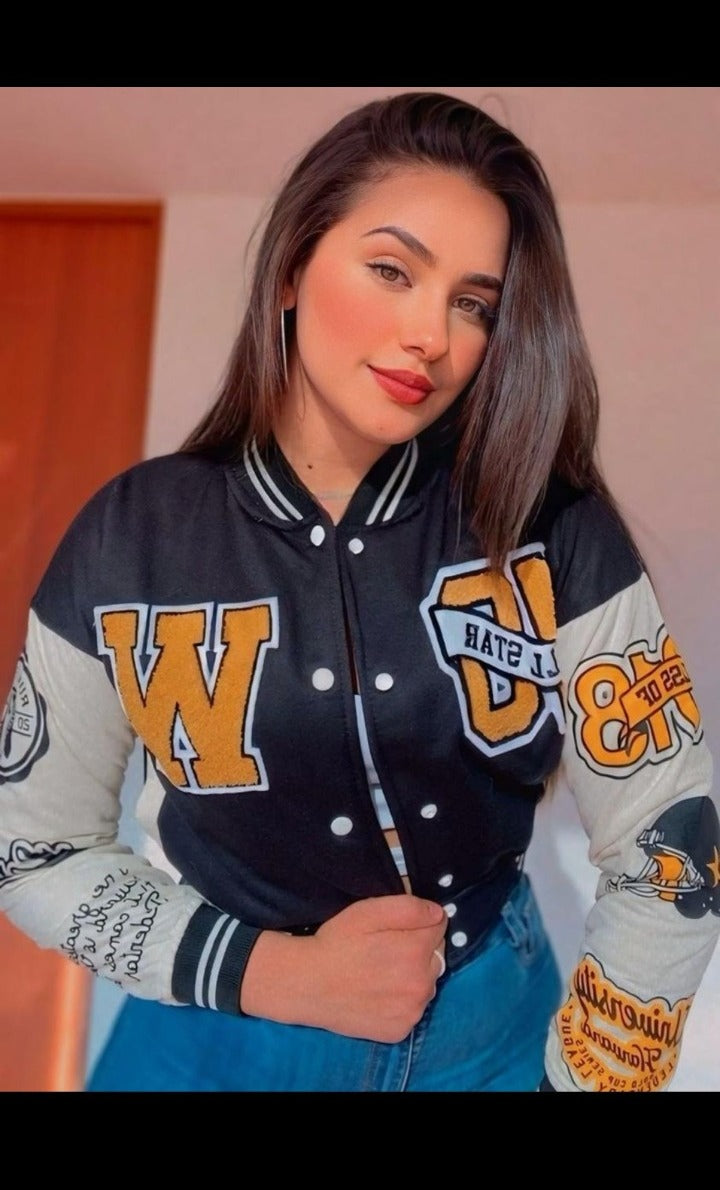 Chaqueta Beisbolera para dama