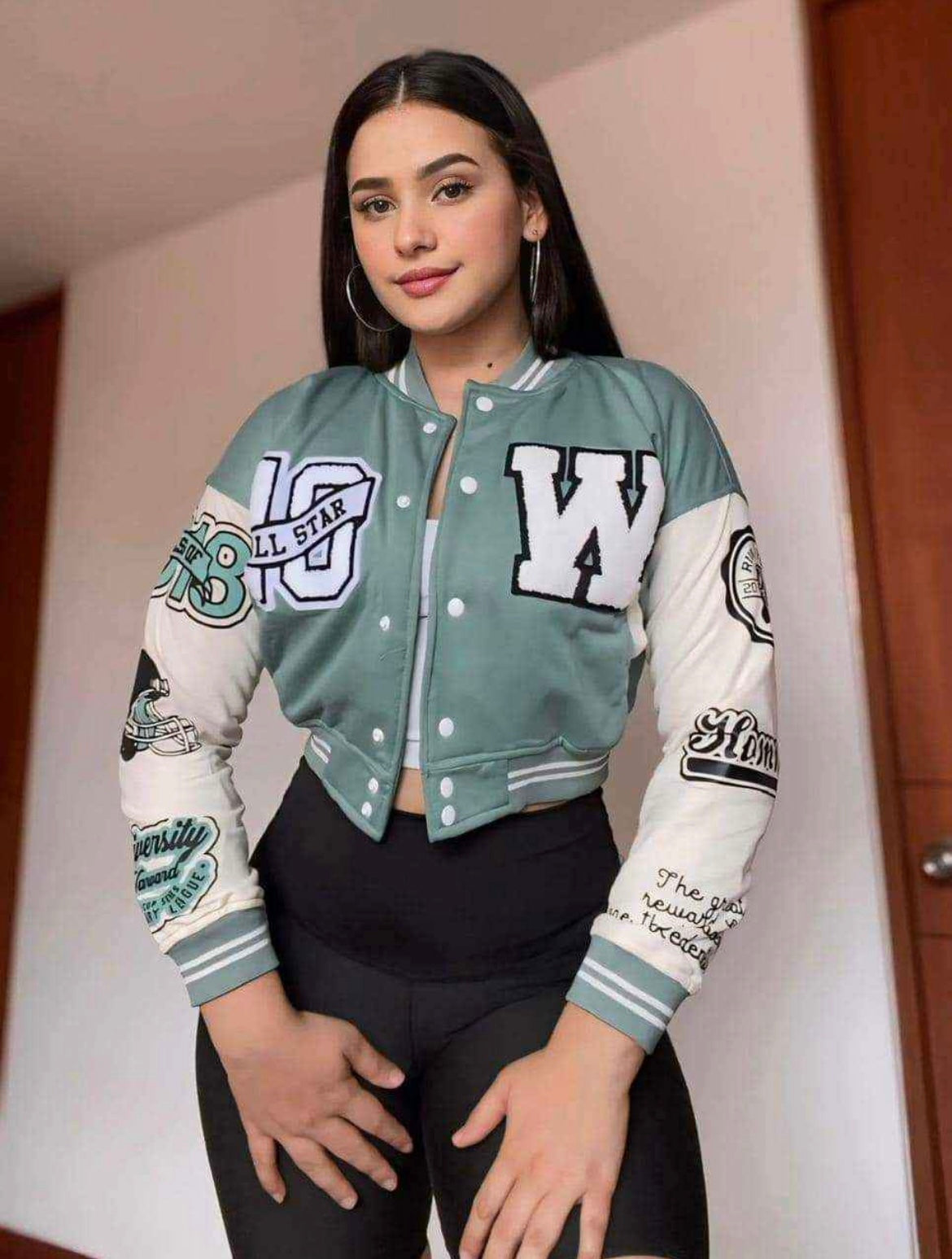 Chaqueta Beisbolera para dama