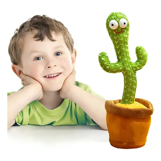 Cactus Bailarín Recargable Imita Voces